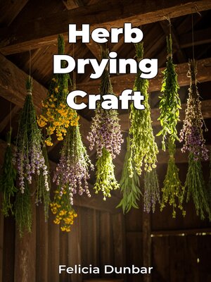 cover image of Herb Drying Craft